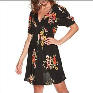 EUC Free People Neon Garden Dress